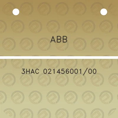 abb-3hac-02145600100