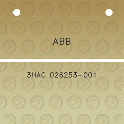 abb-3hac-026253-001