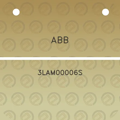 abb-3lam00006s