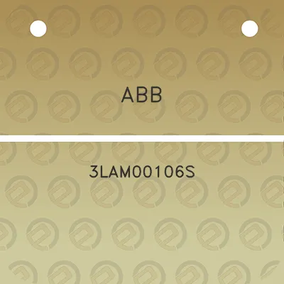 abb-3lam00106s