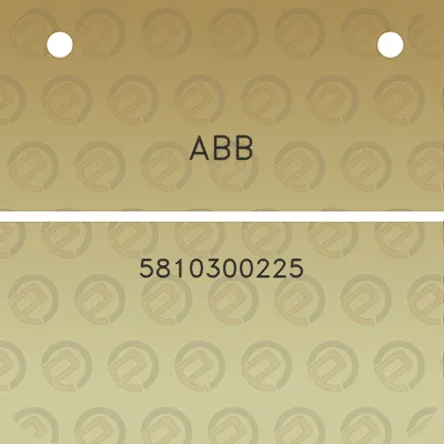 abb-5810300225