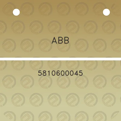 abb-5810600045