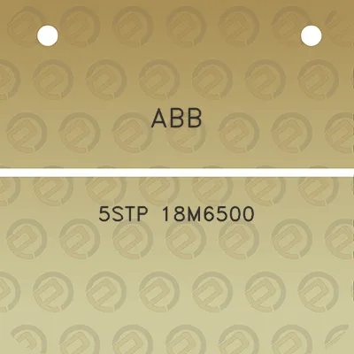 abb-5stp-18m6500