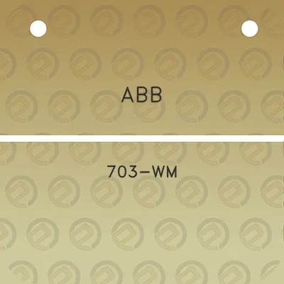 abb-703-wm