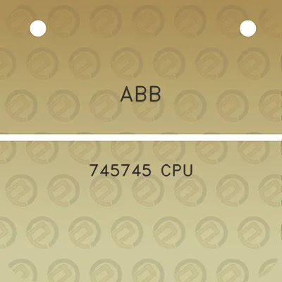 abb-745745-cpu