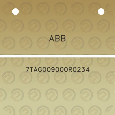 abb-7tag009000r0234