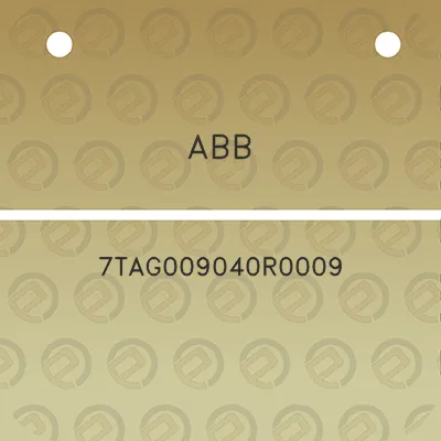 abb-7tag009040r0009