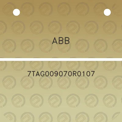 abb-7tag009070r0107