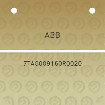 abb-7tag009160r0020