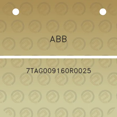 abb-7tag009160r0025