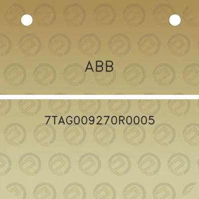 abb-7tag009270r0005