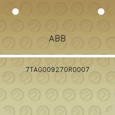 abb-7tag009270r0007