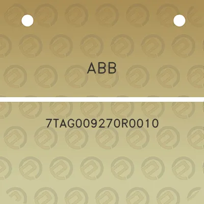 abb-7tag009270r0010