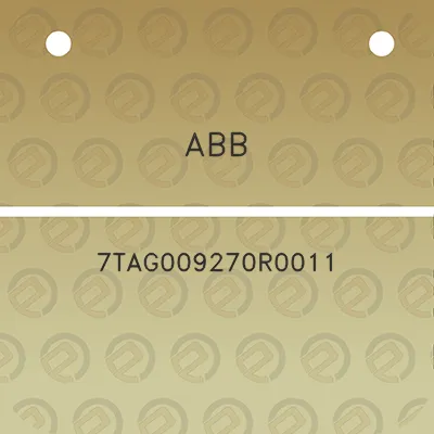 abb-7tag009270r0011