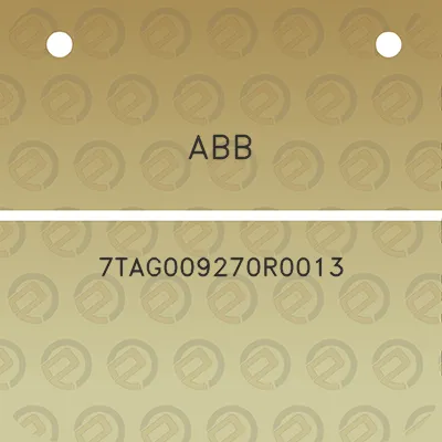 abb-7tag009270r0013