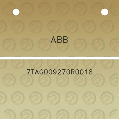 abb-7tag009270r0018