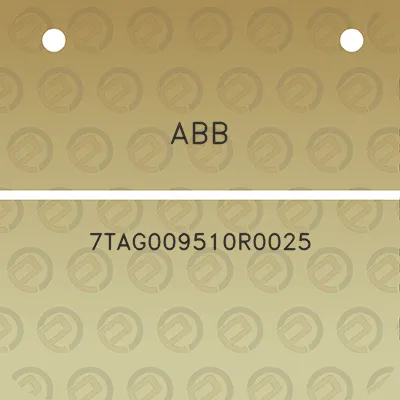 abb-7tag009510r0025