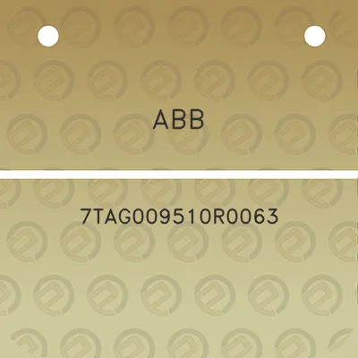 abb-7tag009510r0063