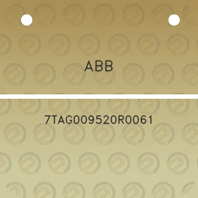 abb-7tag009520r0061