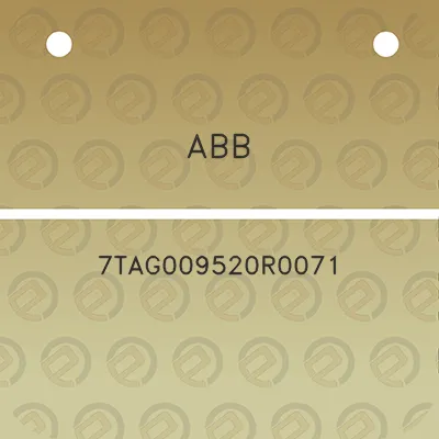 abb-7tag009520r0071