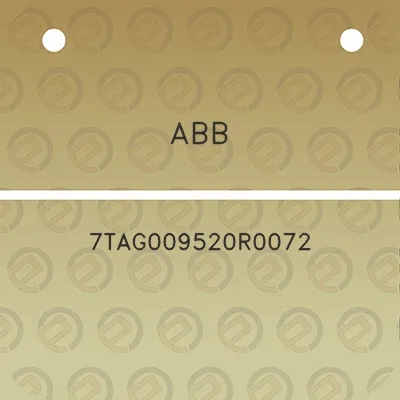 abb-7tag009520r0072