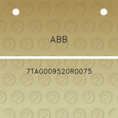 abb-7tag009520r0075