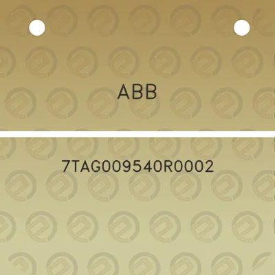 abb-7tag009540r0002