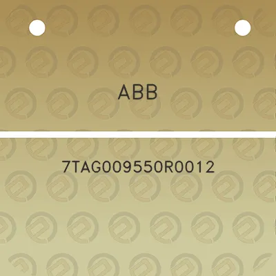 abb-7tag009550r0012