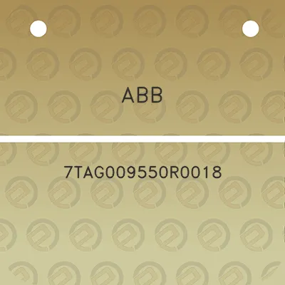 abb-7tag009550r0018