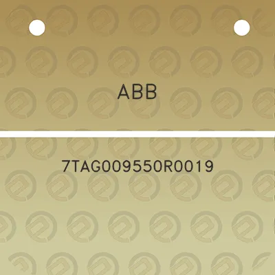 abb-7tag009550r0019