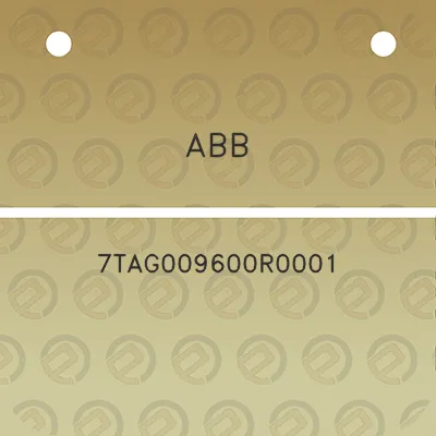 abb-7tag009600r0001