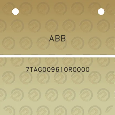 abb-7tag009610r0000