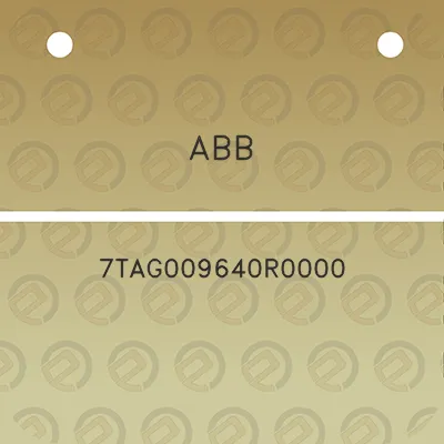 abb-7tag009640r0000