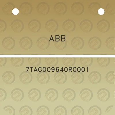 abb-7tag009640r0001