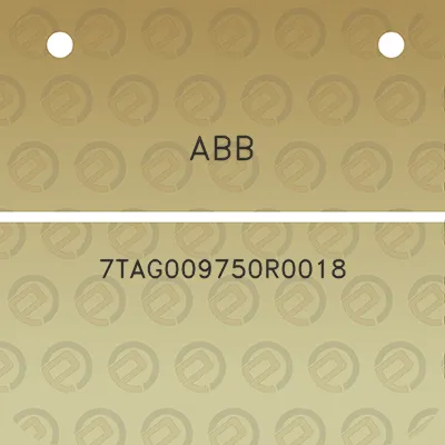 abb-7tag009750r0018