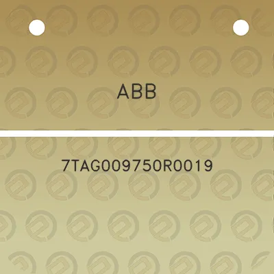 abb-7tag009750r0019