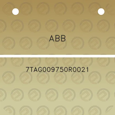 abb-7tag009750r0021