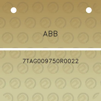 abb-7tag009750r0022