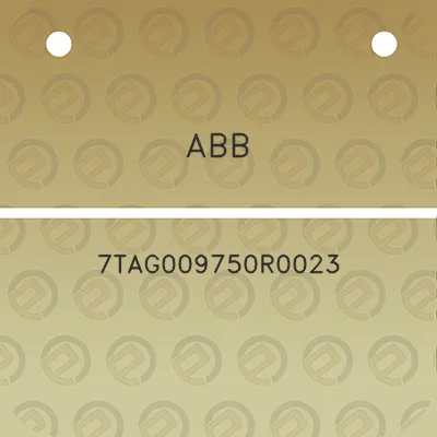 abb-7tag009750r0023