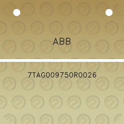 abb-7tag009750r0026