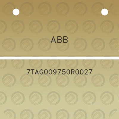 abb-7tag009750r0027