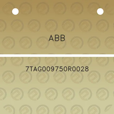 abb-7tag009750r0028