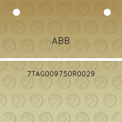 abb-7tag009750r0029