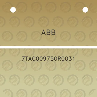 abb-7tag009750r0031