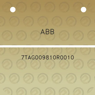 abb-7tag009810r0010