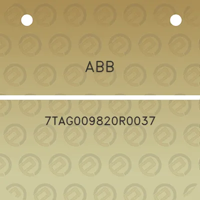 abb-7tag009820r0037