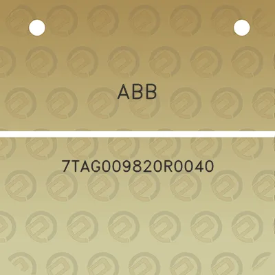 abb-7tag009820r0040