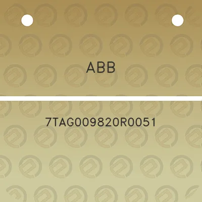 abb-7tag009820r0051