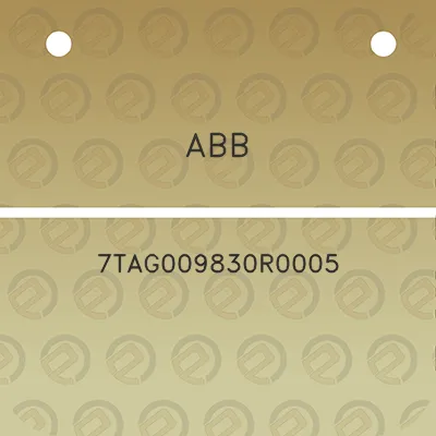 abb-7tag009830r0005