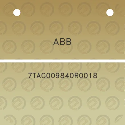 abb-7tag009840r0018